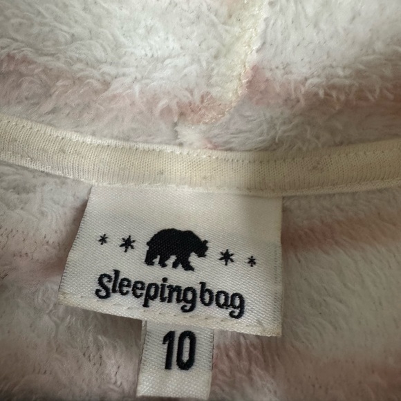Sleepingbag one-piece pajamas. Size: 10 Years Old - Picture 2 of 4